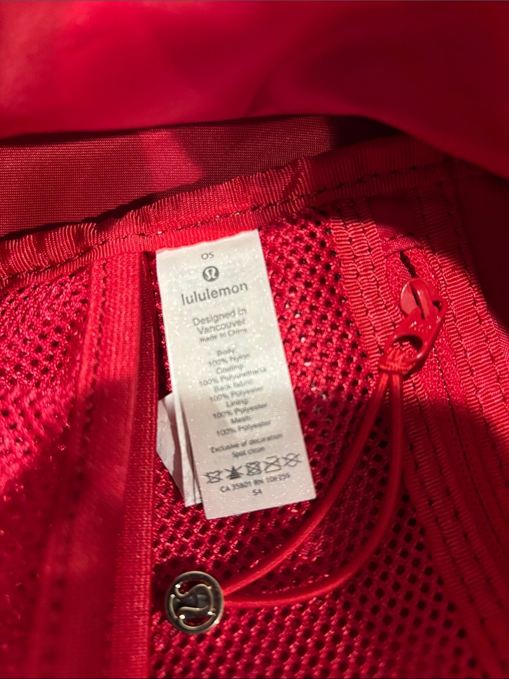 Lululemon City Adventurer Backpack in Red - Picture 5 of 5